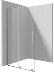 Deante Prizma elcsúsztatható walk-in zuhanyfal 80x195, szálcsiszolt acél KTJ_F38R (KTJ_F38R)