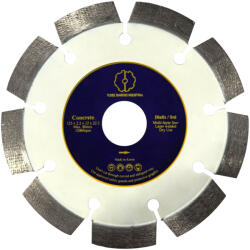 Tu-Dee Diamond Disc diamantat debitare beton, standard, 125x22.2x12x2.2mm Disc de taiere