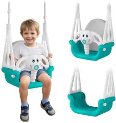 Ricokids Leagăn cu găleată Elefănțel 3în1 Ricokids turcoaz (J-770201) Leagan