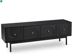 MEBELELITE MARLEN TV-szekrény 155 cm, fekete