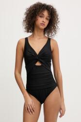 DKNY egyrészes fürdőruha női - fekete L