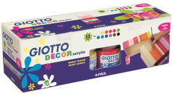 GIOTTO Akrilfesték GIOTTO 25ml 12 darabos (5306 00) - mystock