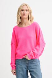 American Vintage pulóver női gyapjú hozzáadásával PULL ML COL BATEAU - rózsaszín M/L