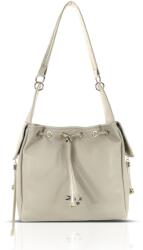  Zellia Női Válltáska Zlb460 Beige-Arany - Glass - (14093890)