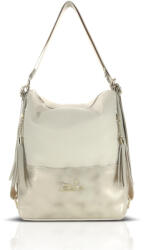  Zellia Női Válltáska/Hátizsáká Alakítható 22199 Beige-Arany - Monaco 2 - (61498662)
