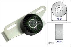 Schaeffler INA feszítőgörgő, hosszbordás szíj Schaeffler INA 531 0868 10 for RENAULT, DACIA (531 0868 10)