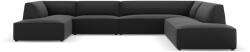 Windsor & Co Coltar in forma de U cu 7 locuri Sao cu tapiterie din Leather Imitation (WIN_UR_181_F1_SAO8)