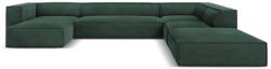 Windsor & Co Coltar in forma de U cu 6 locuri Madame cu tapiterie din tesatura structurala (WIN_UR_134_F1_MADAME3)