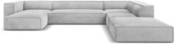 Windsor & Co Coltar in forma de U cu 6 locuri Madame cu tapiterie din tesatura structurala (WIN_UR_134_F1_MADAME6)