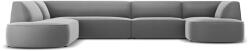 Windsor & Co Coltar in forma de U cu 7 locuri Sao cu tapiterie din catifea (WIN_RUL_44_F1_SAO6)