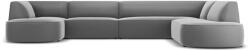 Windsor & Co Coltar in forma de U cu 7 locuri Sao cu tapiterie din catifea (WIN_RUR_44_F1_SAO6)