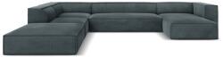 Windsor & Co Coltar in forma de U cu 6 locuri Madame cu tapiterie din tesatura structurala (WIN_UL_134_F1_MADAME5)