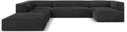 Windsor & Co Coltar in forma de U cu 6 locuri Madame cu tapiterie din tesatura structurala (WIN_UL_134_F1_MADAME8)
