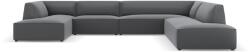 Windsor & Co Coltar in forma de U cu 7 locuri Sao cu tapiterie din Leather Imitation (WIN_UR_181_F1_SAO5)