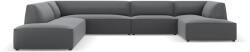 Windsor & Co Coltar in forma de U cu 7 locuri Sao cu tapiterie din Leather Imitation (WIN_UL_181_F1_SAO5)