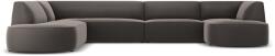 Windsor & Co Coltar in forma de U cu 7 locuri Sao cu tapiterie din catifea (WIN_RUL_44_F1_SAO7)