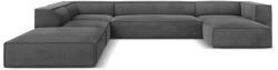 Windsor & Co Coltar in forma de U cu 6 locuri Madame cu tapiterie din tesatura structurala (WIN_UL_134_F1_MADAME7)