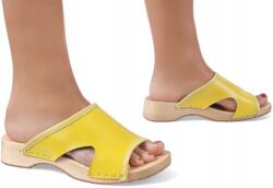 I Love Shoes Fából készült Bőr Klasszikus Kültéri Flip-flop papucs Női Orvosi *37* (Chodaki Klasyczne Odkryte Skórzane Drewniaki)