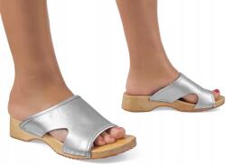 I Love Shoes Klasszikus Orvosi Lépcsők Lengyel Kültéri Bőr Női *38* (Skórzane Klapki Drewniaki Klasyczne Chodaki)
