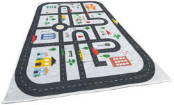 Budapes-Carpet Kft Kids Gyerek Szőnyeg 5301 Grey (Szürke) 80x150cm