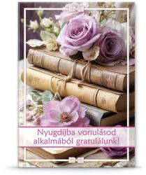 Ars Una Nyugdíjas alkalmi extra borítékos lap virág-könyv Ars Una (30064980)