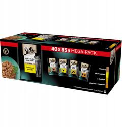 Sheba Nedves macskaeledel Sheba Selection Slices Baromfi ízek tasakban 40x85g
