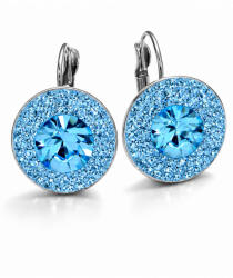  ÓRIÁS APHRODITÉ kapcsos fülbevaló - 18 mm (aquamarine) (2026061909)