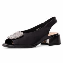 KARISMA Sandale dama din piele naturala, Karisma JYJY80005A 01-N, negru