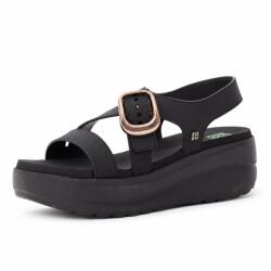 Zaxy Sandale dama din material sintetic, Zaxy 9B19261-BR440 FLOW UP SANDAL AD 01-S, negru