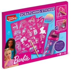 Maped Set creativ Maped Barbie Scratch stickers