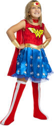 HeliumKing Costum pentru fetițe - Wonder Woman Mărimea - Copii: M: 105 - 116 cm Costum bal mascat copii
