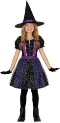 Fiestas Guirca Costum pentru copii - Vrăjitoare de noapte Mărimea - Copii: L: 129-137 cm Costum bal mascat copii