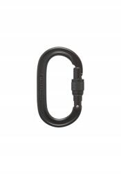 Black Diamond Karabiner Black Diamond Ovális Keylock Csavaros fekete (793661697473)