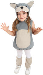 HeliumKing Costum pentru copii - Lup gri Mărimea - Copii: XS: 98 cm Costum bal mascat copii