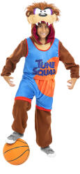 HeliumKing Costum pentru copii Looney Tunes - Taz Space Jam Mărimea - Copii: M: 105 - 116 cm Costum bal mascat copii