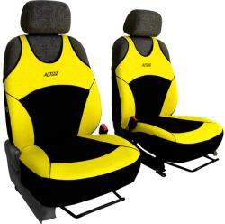 POK-TER Huse auto Activ Sport galbene, față 2 buc
