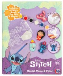 Disney Творчески комплект Disney - Гипсови фигурки за оцветяване Stitch, 4 броя (DCS25-5664) - baby