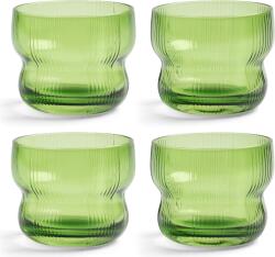 &K Amsterdam Pahare Circus 150 ml, verzi, 4 buc (363-02) Pahar
