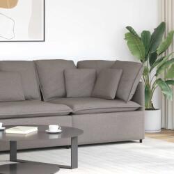 vidaXL Modul de colt pentru canapea modulara cu perne gri taupe 100 cm GartenMobel Dekor (4104452) Canapea