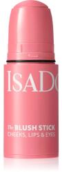 IsaDora The Blush Stick machiaj multifuncțional pentru ochi, buze și față culoare 42 Rose Perfection 5.5 g