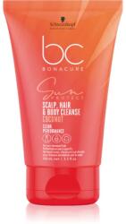 Schwarzkopf BC Bonacure Sun Protect Scalp, Hair & Body Cleanse șampon pentru par si corp 100 ml