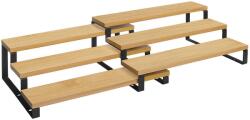 SONGMICS Konyhai fűszertartó polc, bambusz, 24×32×11 cm (81089)
