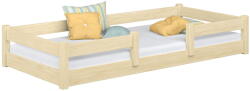  Padló alacsony ágy Lila 160x80 cm - Montessori természetes fa