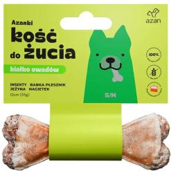 AZANKI Bone with insects and blackberry S/M - dog treat - 12 cm