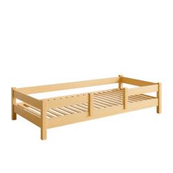  Lofto gyermekágy 200x90 korlátokkal - ökológiai fa