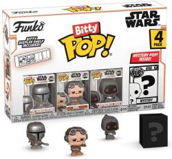 Funko Set figurine mini Funko Bitty POP! Television: The Mandalorian - 4-Pack (Series 2) (091838) Figurina