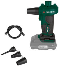 ParkSide PALP 20-Li C3 akkus, X20V - 20V akkumulátoros pumpa (matracpumpa) készlet akku, töltő és koffer nélkül (PALP20_SOLO_NKF)