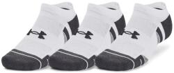 Under Armour Performance Tech 3pk NS Socks White L