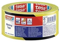 tesa 60760 Floor Marking Tape Black/Yellow Лепяща лента (<![CDATA[60760-00093-15]]>)