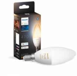 Philips White Ambiance E14 lamp single pack 470, dimmable, warm to cool white light, controllable via app, compatible with Amazon Alexa (Echo, Echo Dot), pack of 1 - 929002294407